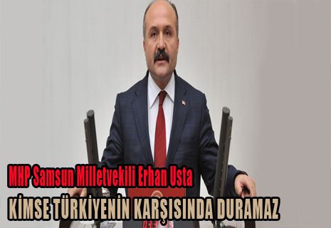 MHP'li Usta: Kimse Türkiye'nin karşısında duramaz