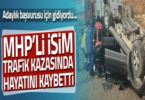 MHP Durağan İlçe Başkanı hayatını kaybetti.