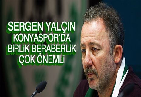Sergen Yalçın resmen Konyaspor'da