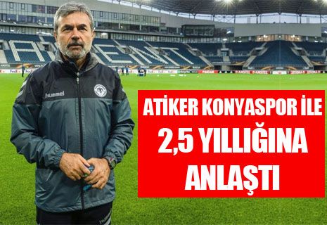 Aykut Kocaman Atiker Konyaspor'la 2.5 yıllığına anlaştı