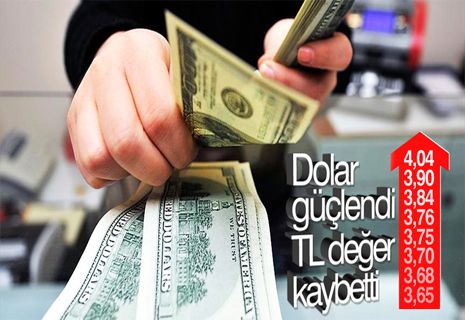 Dolar/TL, yeni haftaya 4.04'ten başladı.